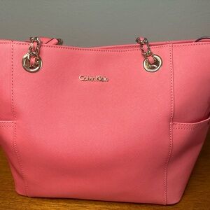 Calvin Klein beautiful pink bag in EUC